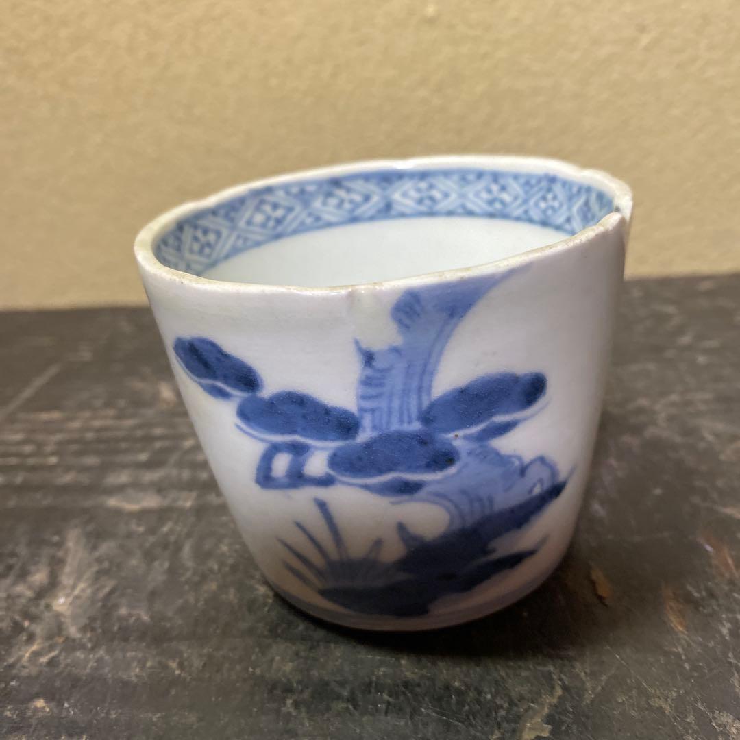 古伊万里　蕎麦猪口　五個セットs