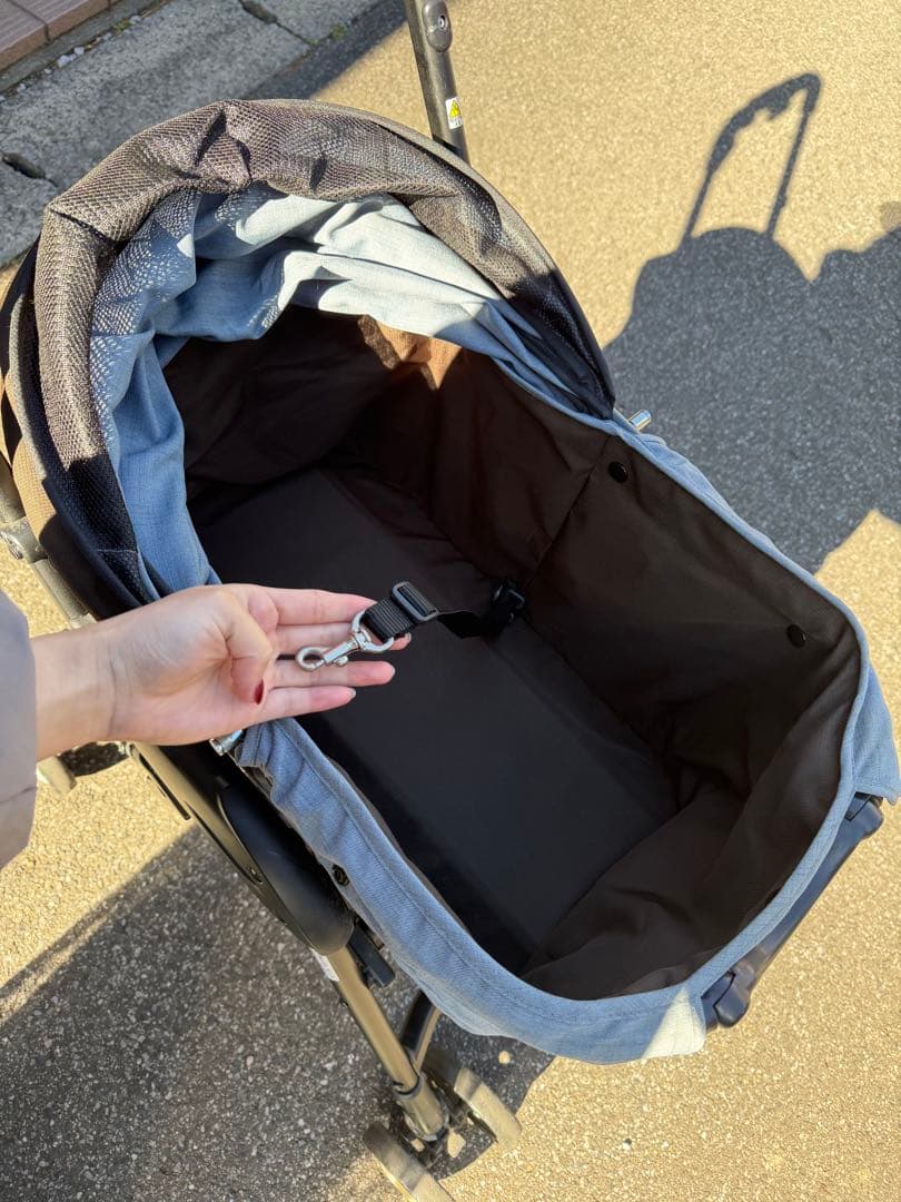 値下げcompet mimimili ライトペットカート レイクブルー