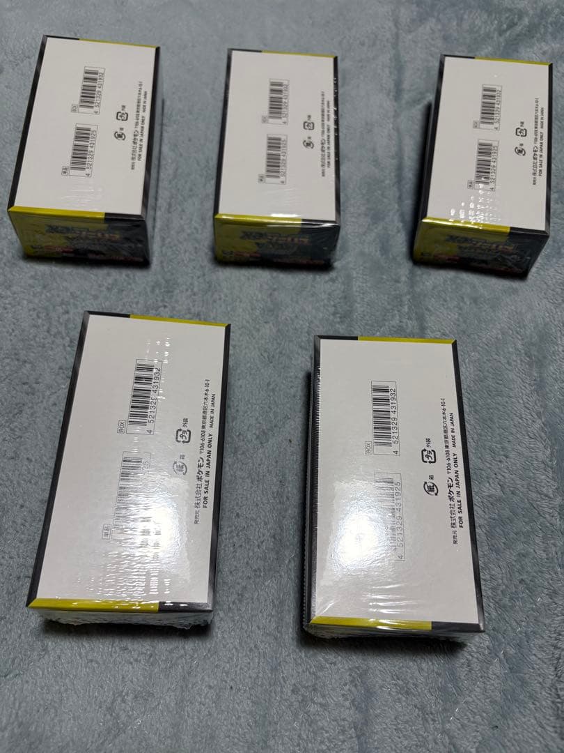 【新品未使用品】シュリンク付き ポケカ MEGAドリームex 5BOX