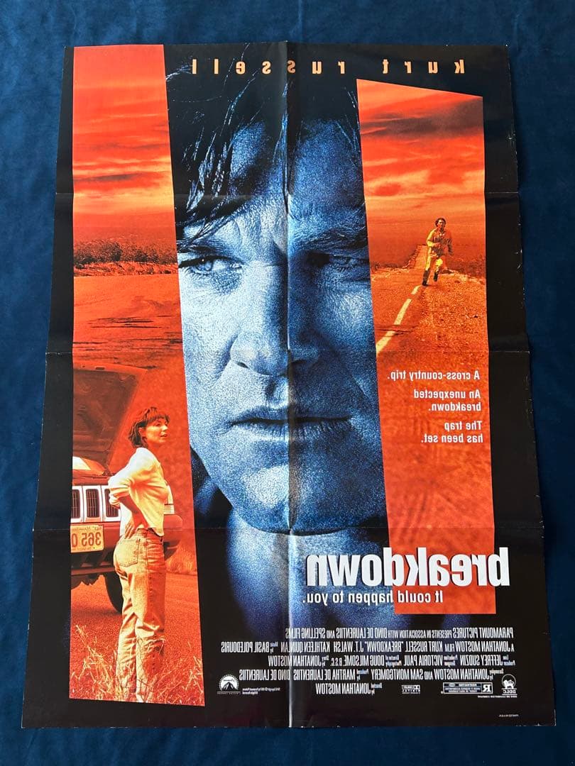 ブレーキ・ダウン　USオリジナル映画ポスター