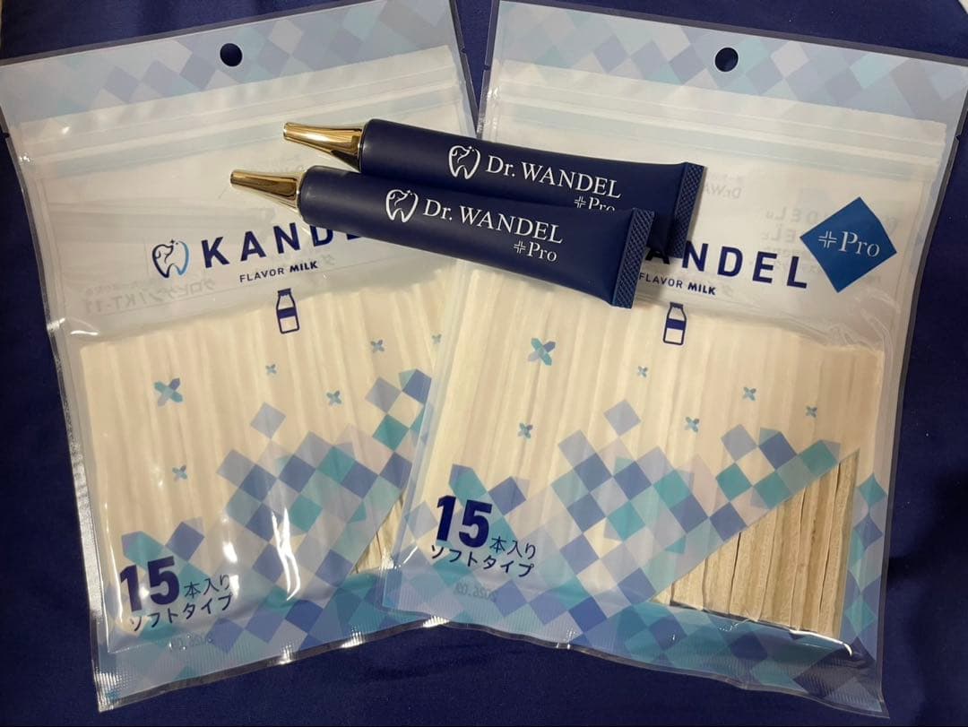 新品未開封 ドクターワンデルプロKANDE ミルク風味 15本入り2袋セット