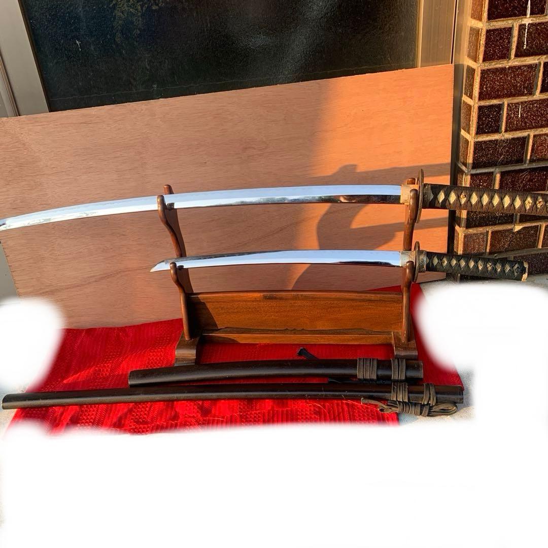 美品 日本刀 大小セット 2本 セット 模造刀 レプリカ コレクション
