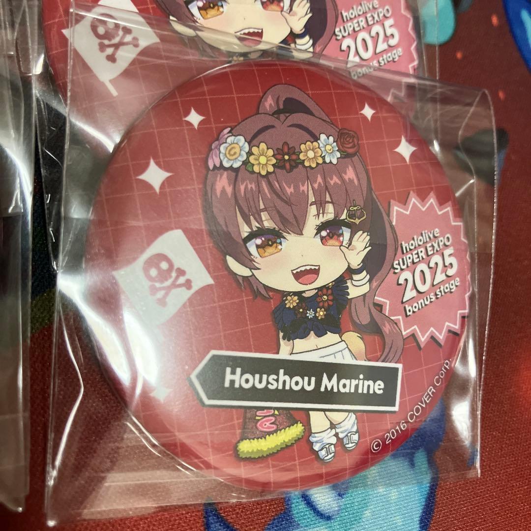 ホロライブ　後夜祭　缶バッジ　宝鐘マリン　47個