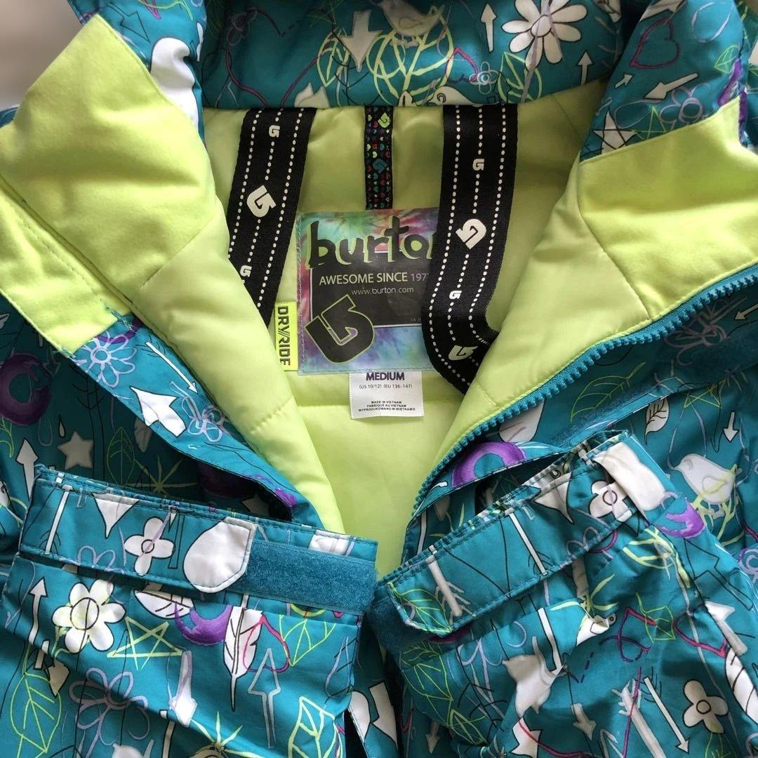 Burton スノーボードウェア キッズMサイズ上下