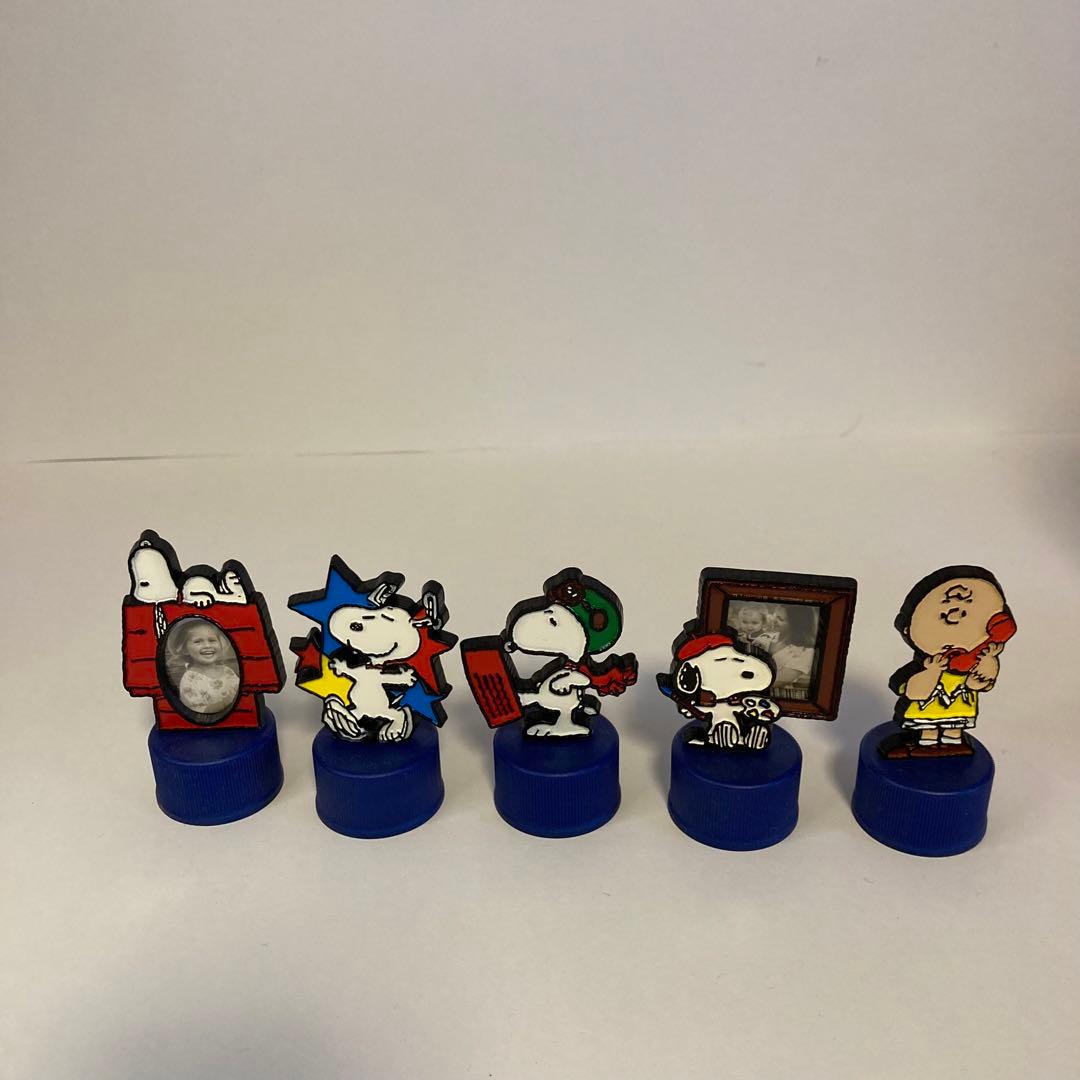 スヌーピー ペプシ ピロードールオーナメント& ペプシボトルキャップ レアな缶他