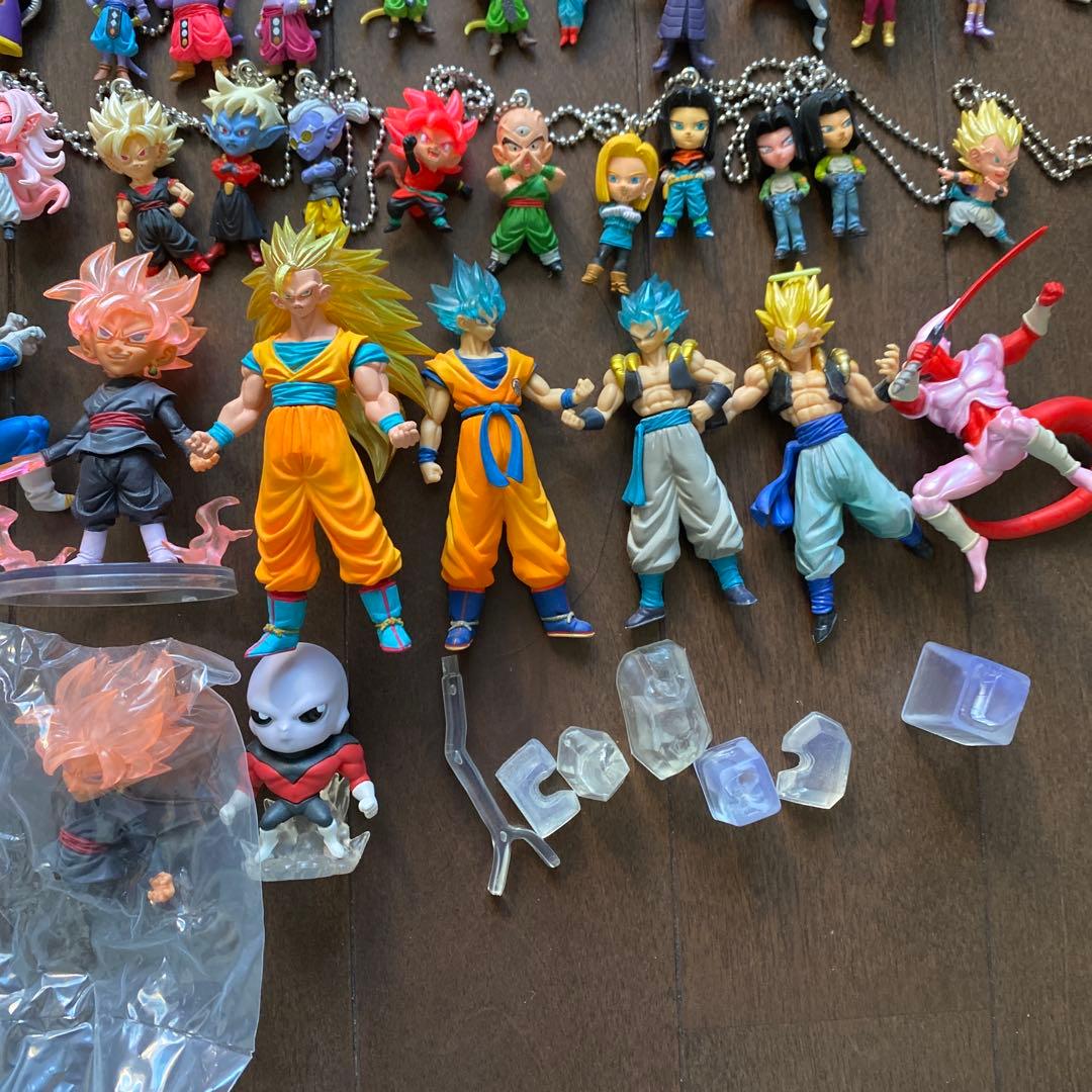 ドラゴンボール udmフィギュア キーホルダー hg ガチャ ストラップ