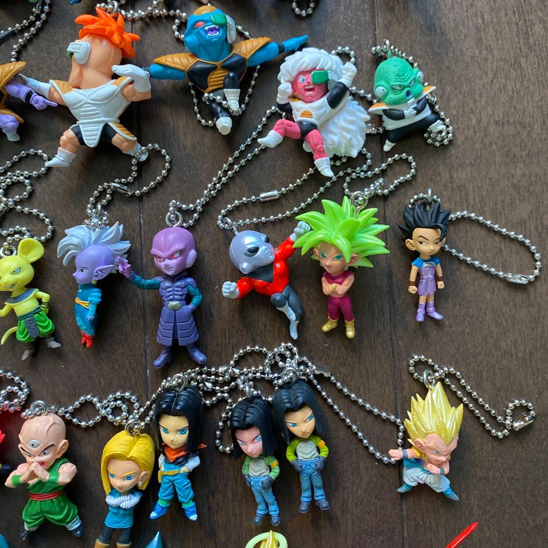 ドラゴンボール udmフィギュア キーホルダー hg ガチャ ストラップ