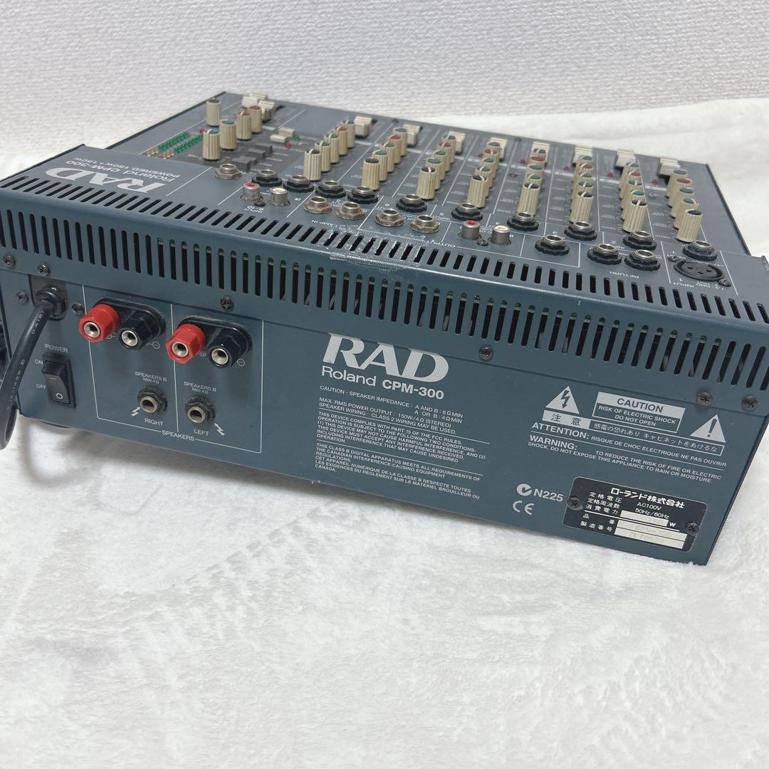 ✨動作品✨Roland RAD CPM-300 パワードミキサー