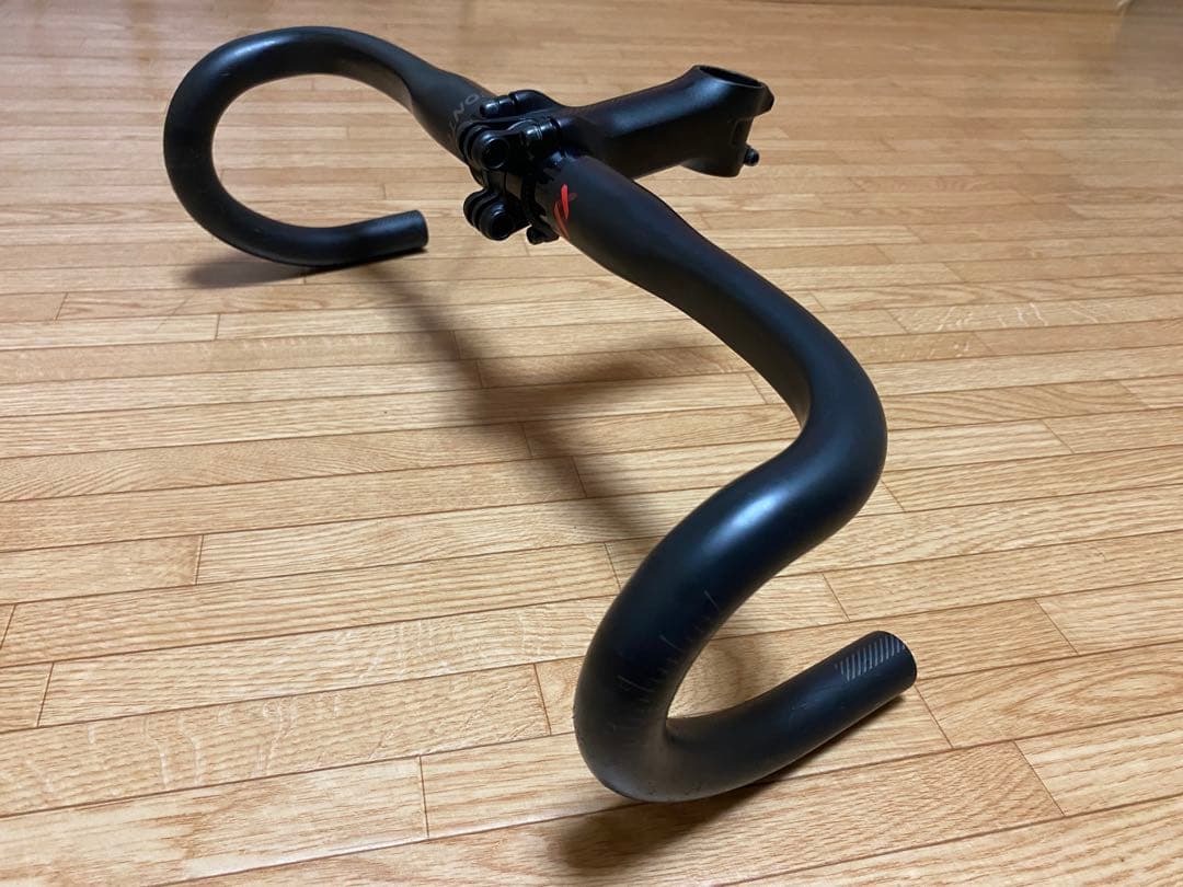 【美品】ボントレガーXXX VR-C カーボンハンドル ➕ PRO ステムセット