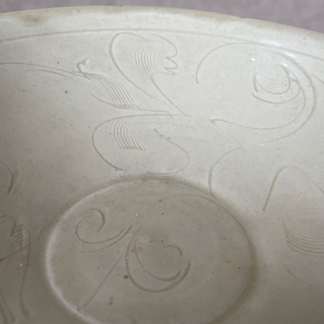 龍泉窯青磁 宋 南宋 元 青磁碗 陰刻 中国美術 中国古玩 骨董 古美術 茶道具