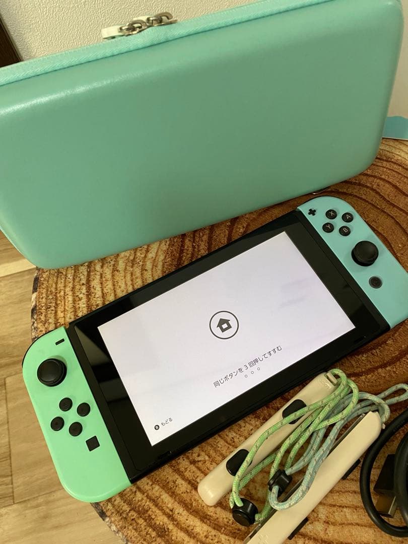 Nintendo Switch ニンテンドースイッチ本体　あつ森モデル　箱無し