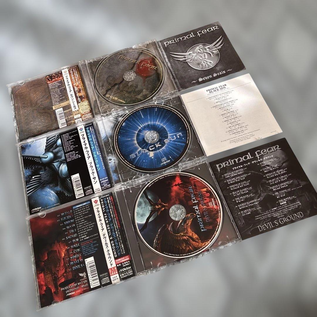 Primal Fear アルバム　9枚セット