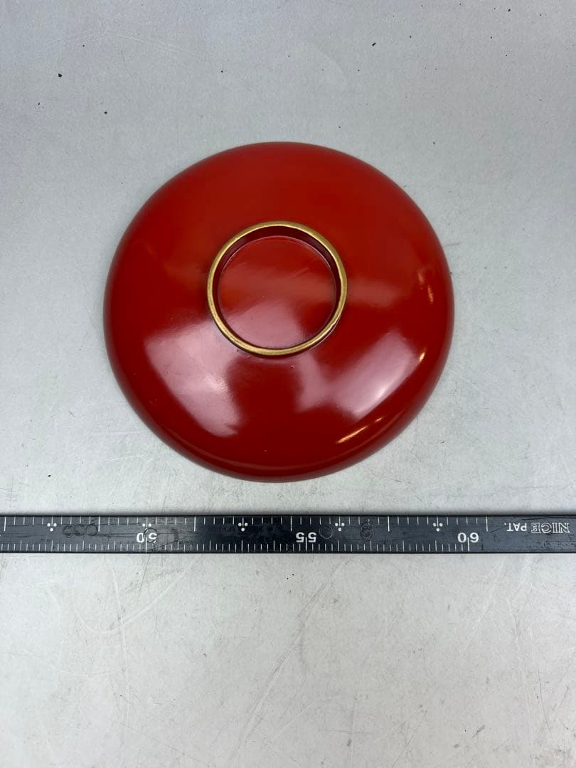 ［美品］金彩　九つ組盃　金蒔絵　正月　祝い　本漆塗り