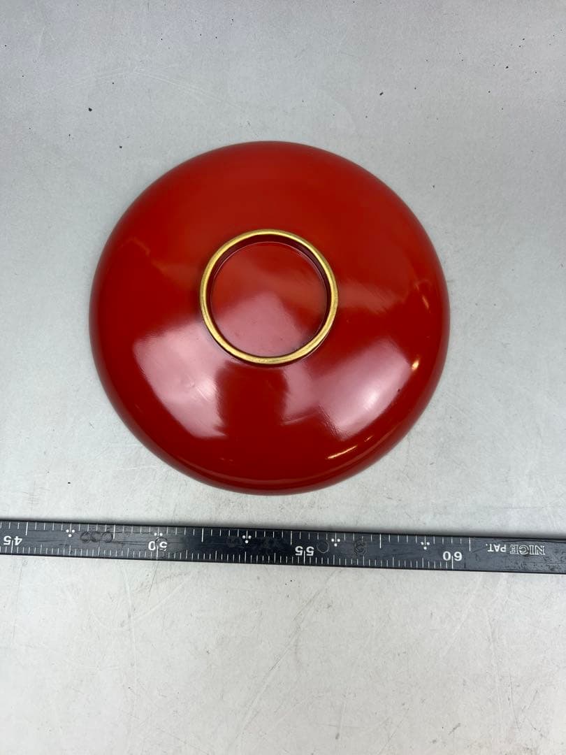 ［美品］金彩　九つ組盃　金蒔絵　正月　祝い　本漆塗り