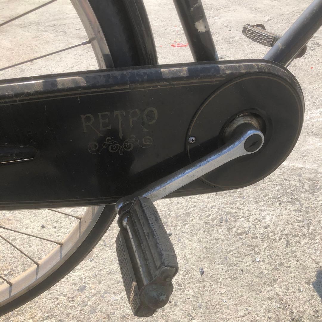引取限定 昭和 レトロ 自転車 ヴィンテージ 26インチ
