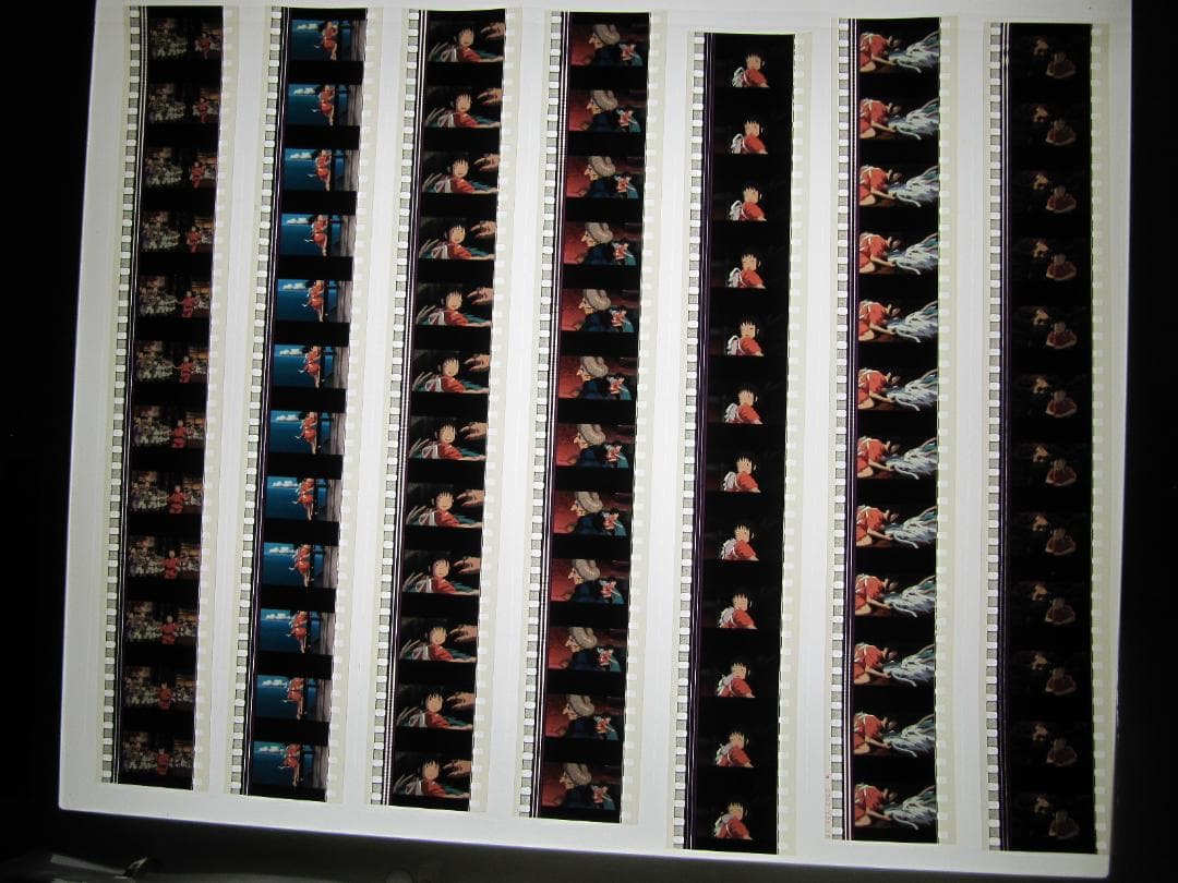 千と千尋の神隠し 35㎜フィルム12コマ×210枚合計2520コマ アルバム入