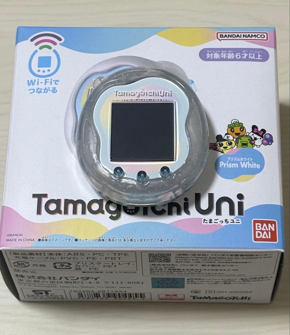 BANDAI Tamagotchi Uni たまごっち ユニ プリズムホワイト