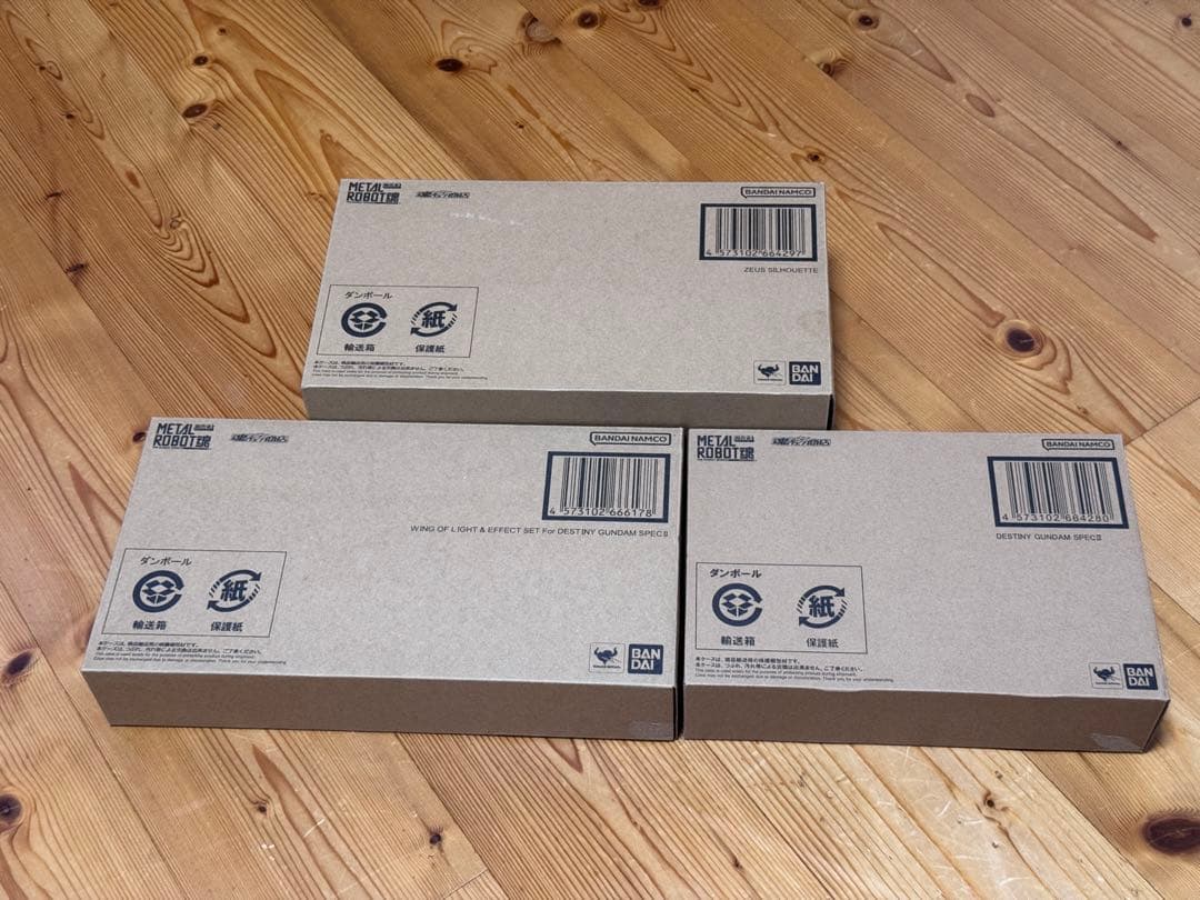 メタルロボット魂デスティニーSPECⅡ ３点セット