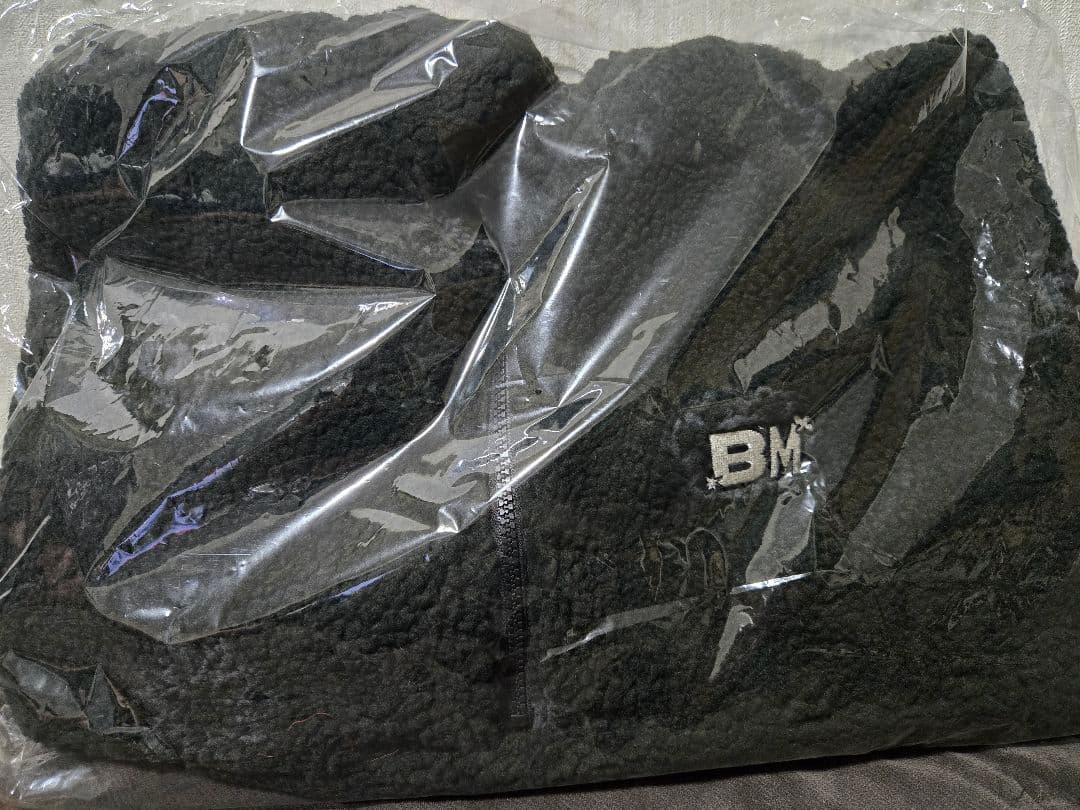 LOVE MONSTERS メンズ フリースジャケット 黒