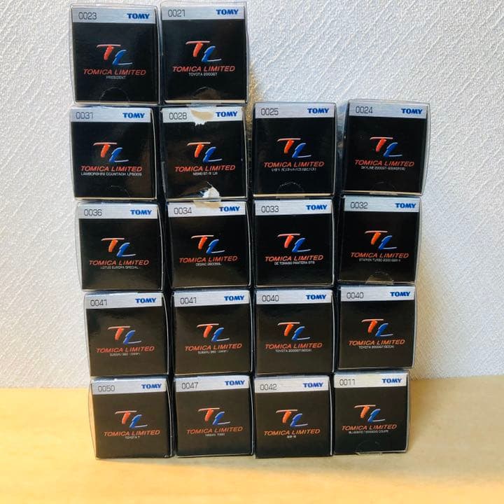 トミカ リミテッド　各種18台