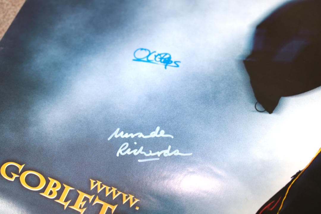 【貴重!!】ハリーポッター 俳優12名サイン入りポスター