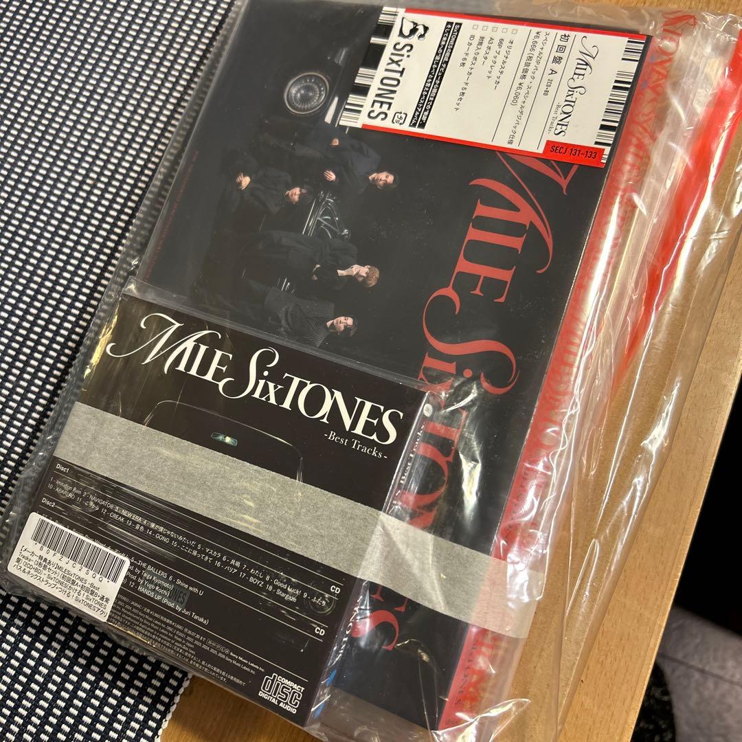 MILE SixTONES ベストアルバム3形態