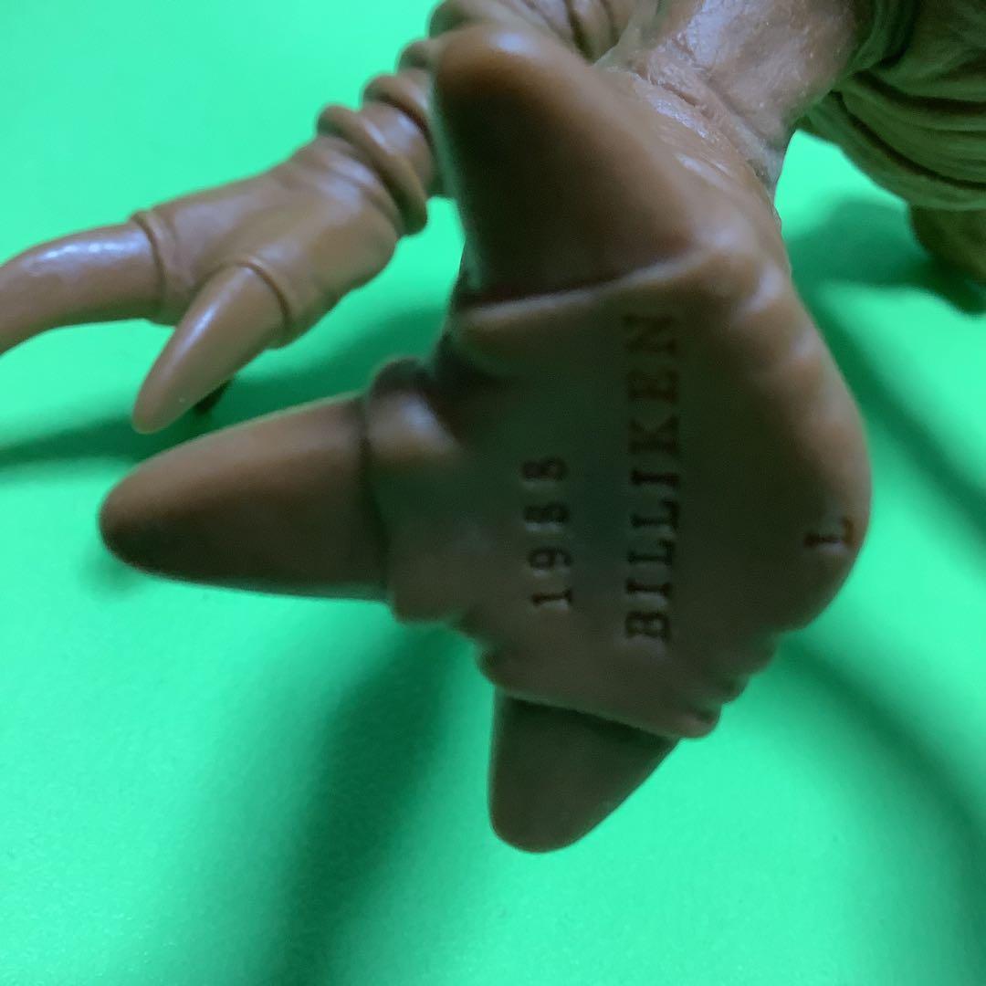 ビリケン商会★ソフビ★ガレージキット★レーザーブラスト★トカゲ宇宙人★組み立て済