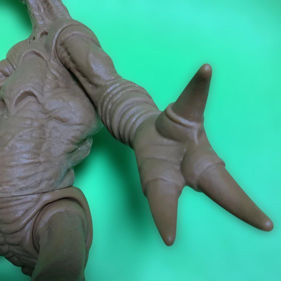 ビリケン商会★ソフビ★ガレージキット★レーザーブラスト★トカゲ宇宙人★組み立て済