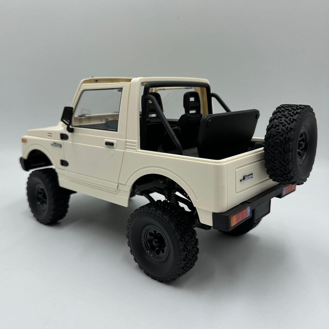 再入荷【金属製プロペラシャフトとオマケ付き】WPL C74-1 ジムニー 幌