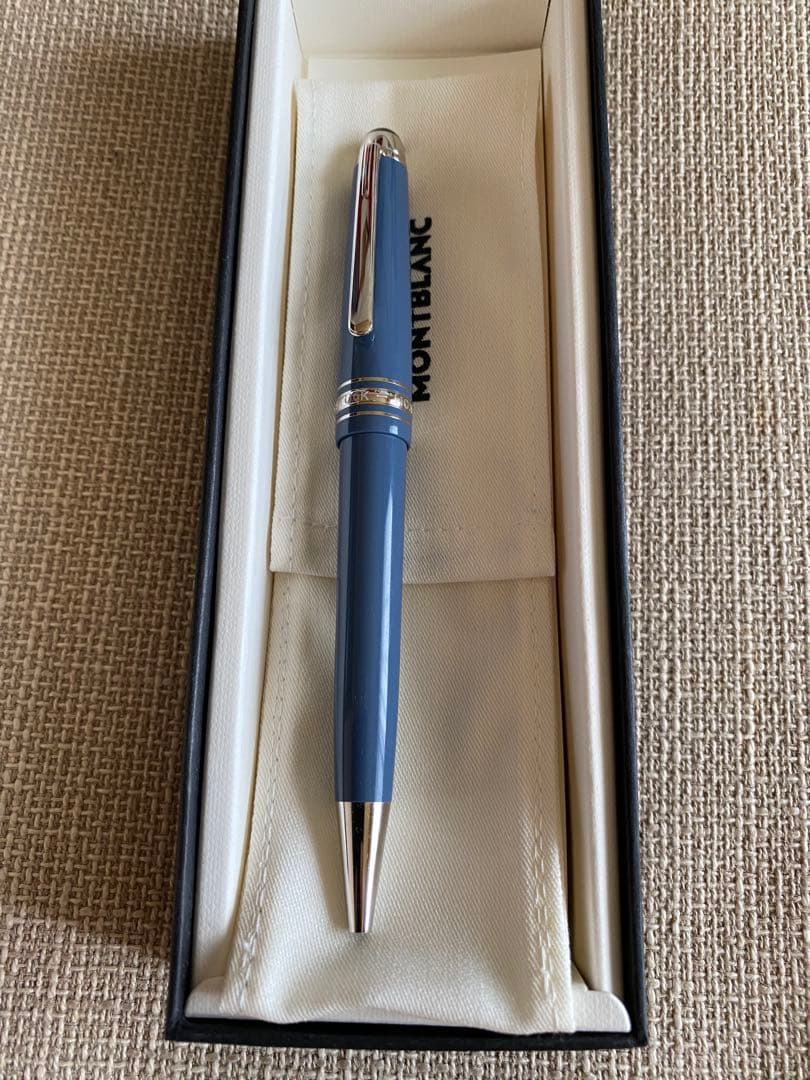 マイスターシュテュック グレイシャー ミッドサイズ ボールペン ブルー