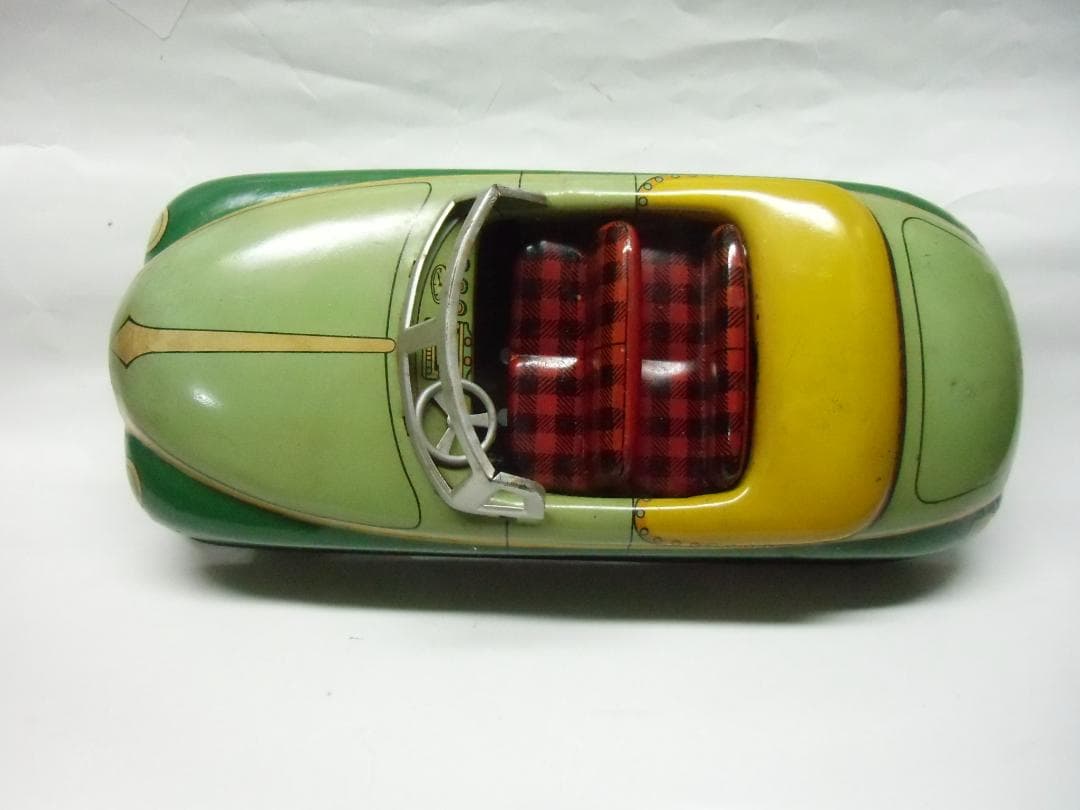 ヴィンテージ・ブリキカー　増田屋斎藤貿易 ポルシェ？タイプ（箱無し・中古品）