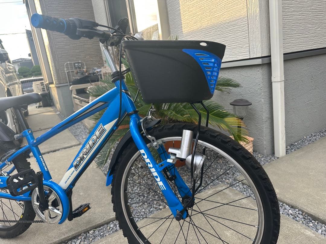 松戸市　美品　子供用自転車　22インチ