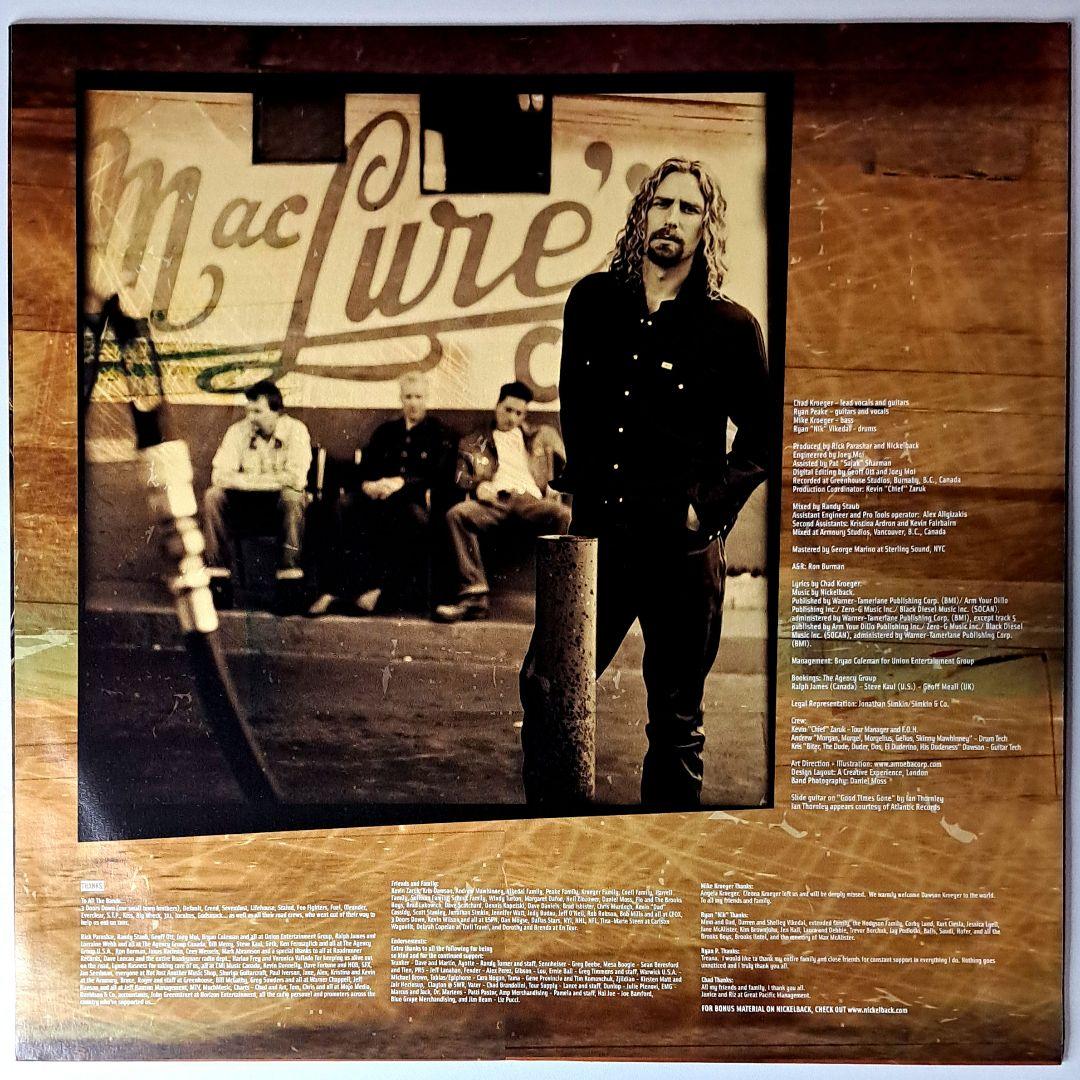 シュリンク付　Nickelback　Silver Side Up　LP　レコード