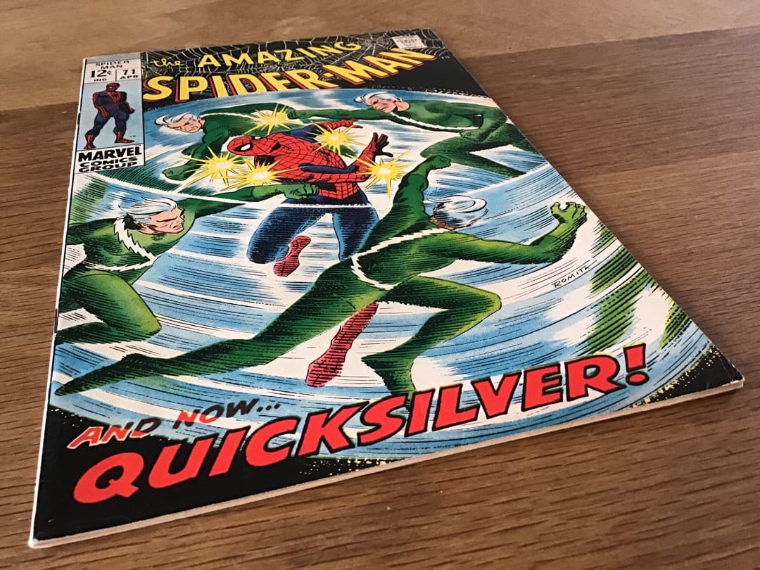 アメージングスパイダーマン #71 クイックシルバー❗️アメコミリーフ