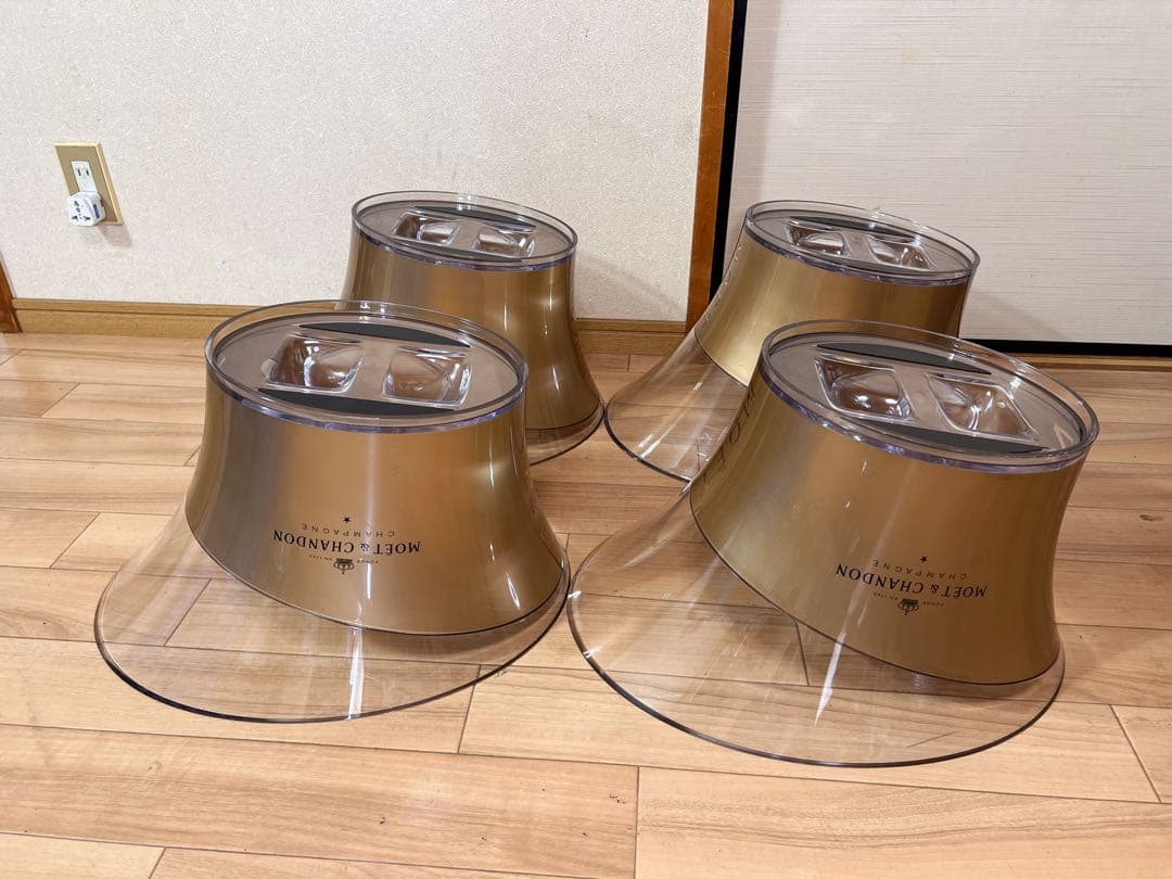 モエ・エ・シャンドン 大型シャンパンクーラー アイスバケツ 4個