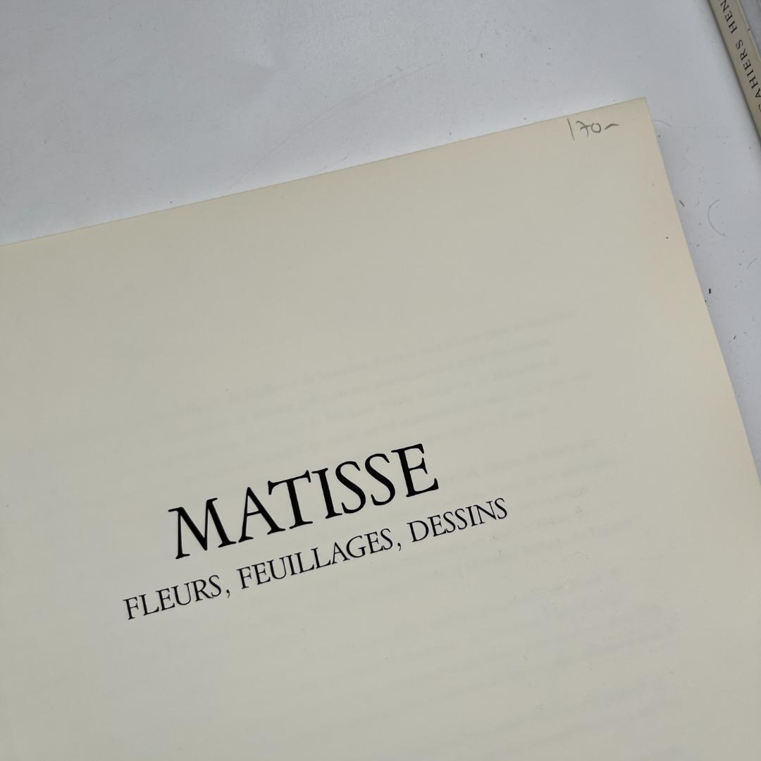 Matisse マティス Fleurs, Feuillages, Dessins