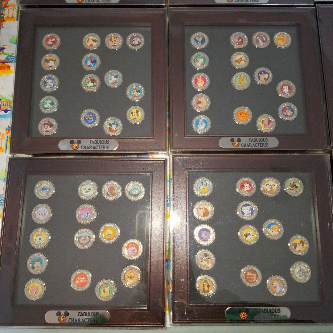 レア　ディズニーストア　コレクタブルカフスボタン　フルセット