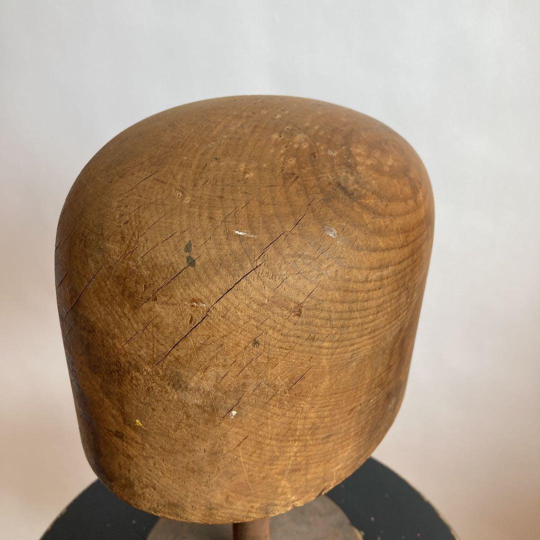 イギリス　ハットメイカーから出たディスプレイスタンド　帽子立て　アトリエ