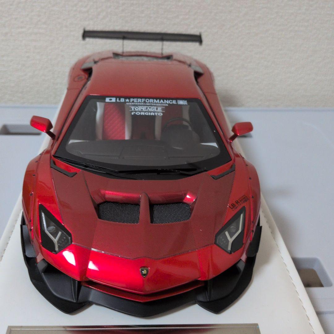 LB-WORKS JUC製　アヴェンタドールリミテッド　1/18 限定