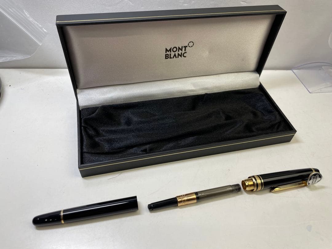 【MONTBLANC/モンブラン】未使用品　万年筆　14K 金　美品　インク付