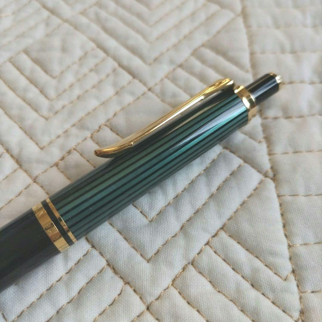 ペリカンPelikanメカニカルペンシルスーベレーン グリーン縞 0.7