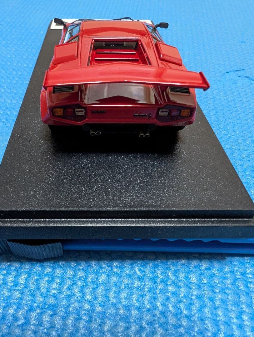 ランボルギーニカウンタック LP400 1978 赤　1/43ミニカー