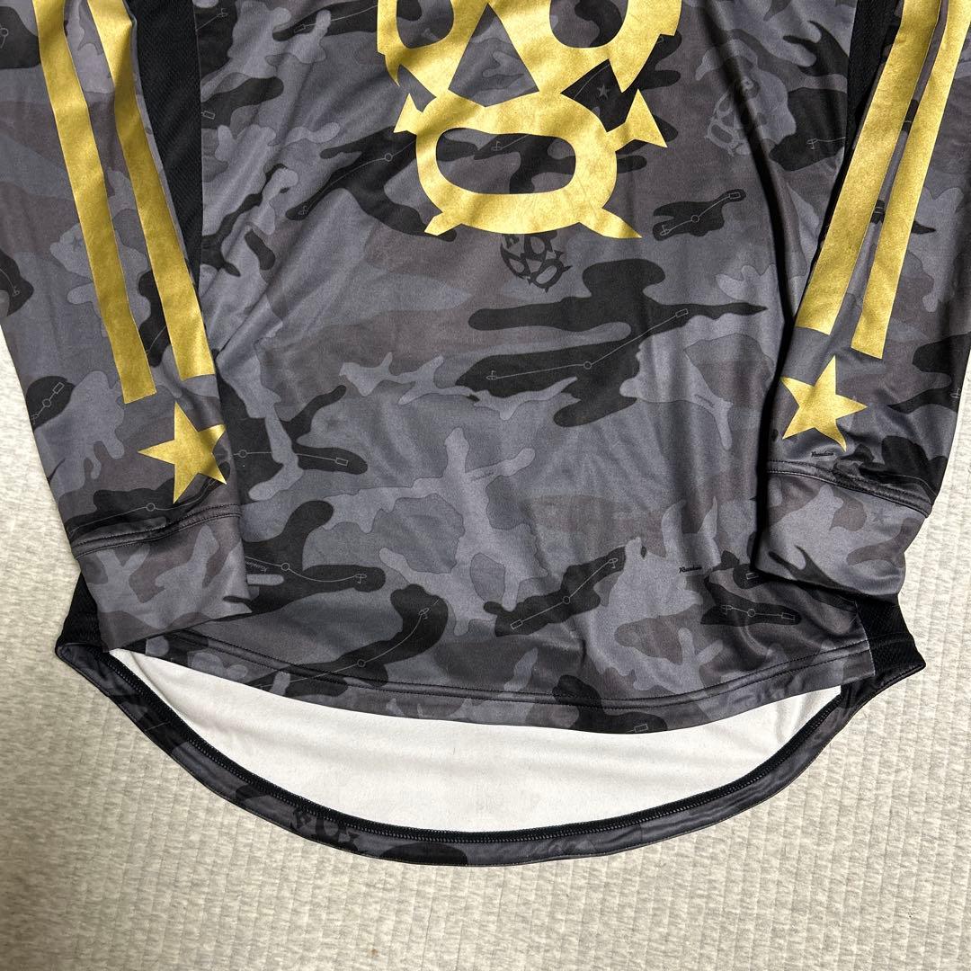 Russelno 迷彩柄 ハイネックシャツ メンズウェア