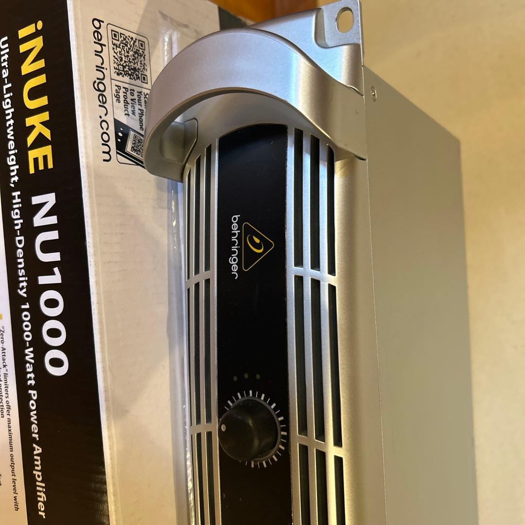 behringer iNUKE NU1000 パワーアンプ