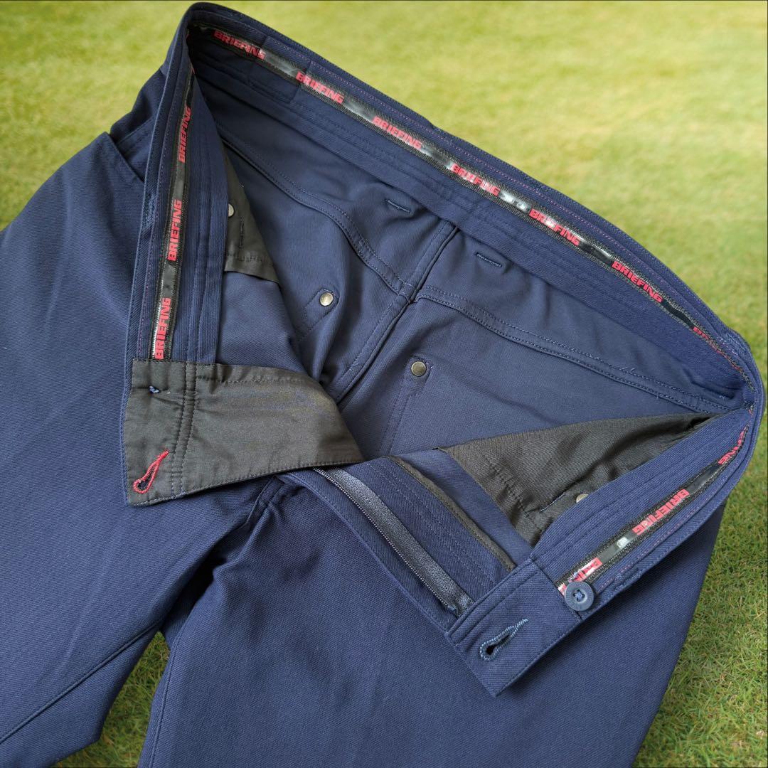 ブリーフィングゴルフ　パンツ　L〜XL相当 紺　ネイビー　ストレッチ素材