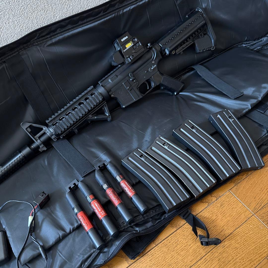 次世代電動ガンM4A1 すぐに遊べるセットお値下げいたしました。