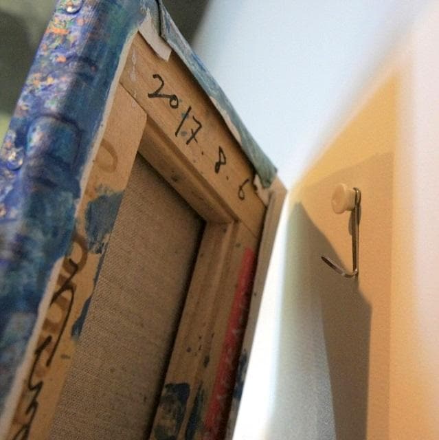 【最終価格！】内野隆文　抽象画　絵画　アート作品　キャンバス