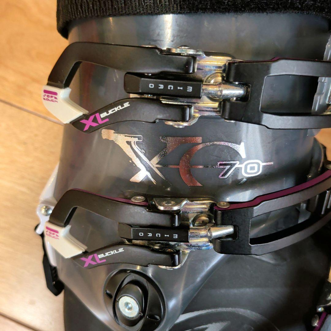 LANGE 女性用スキーブーツ ブラック 23.5cm