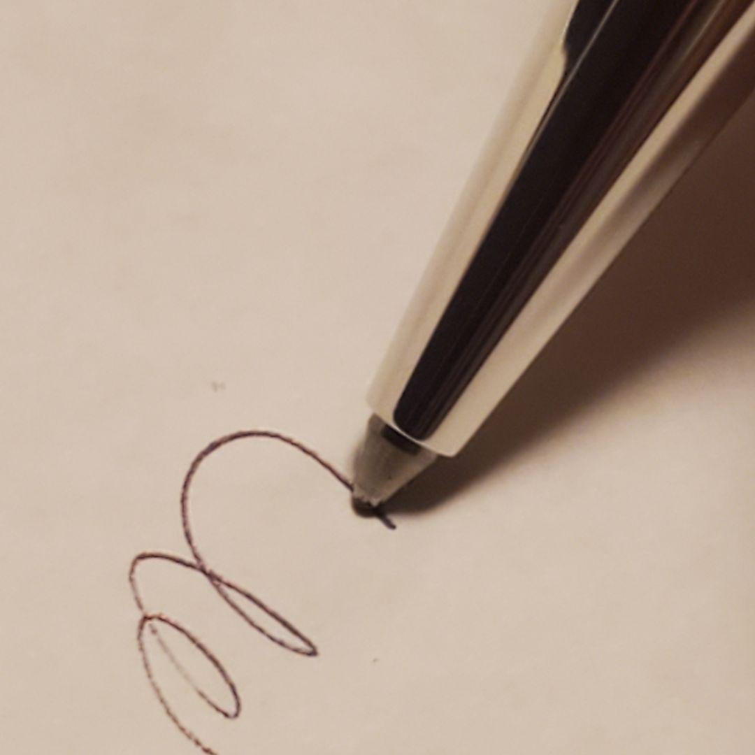 S*i様 CARAN D'ACHE カランダッシュ ボールペン シルバー エクリ