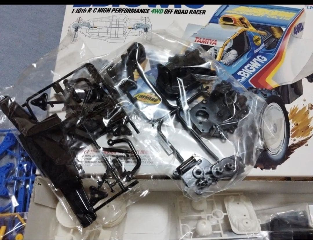 最終値下げタミヤ ビッグウィッグ復刻版 組立キット 未組立